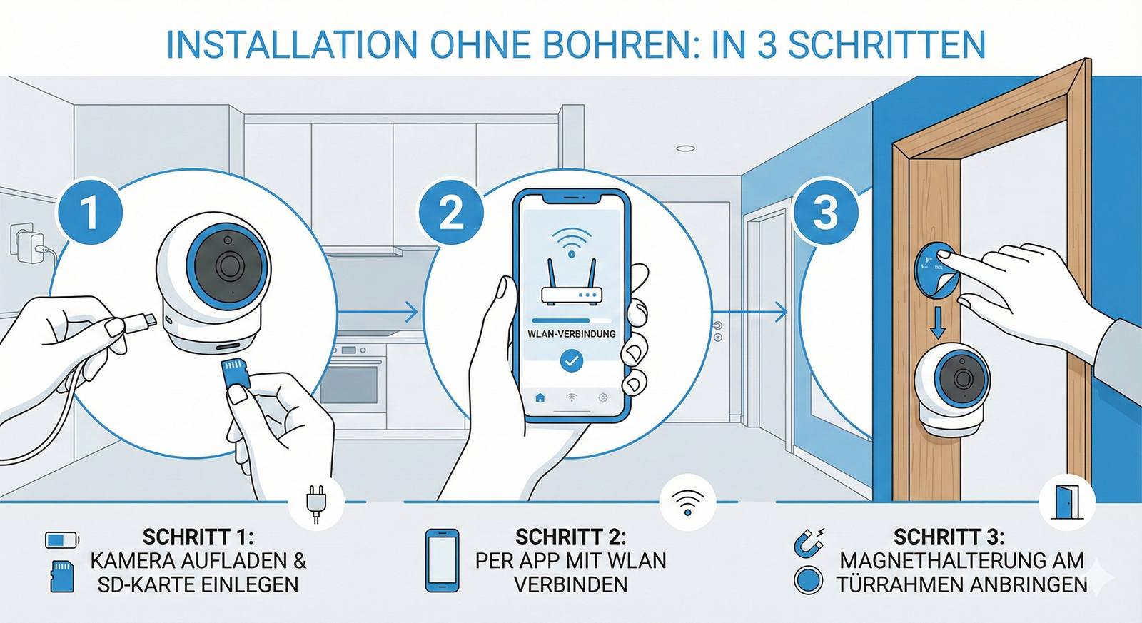 installation ohme bohren 