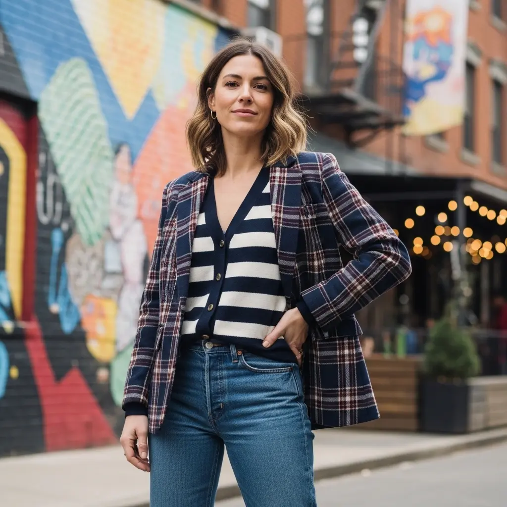 Der Mustermix – Streifen und Karos