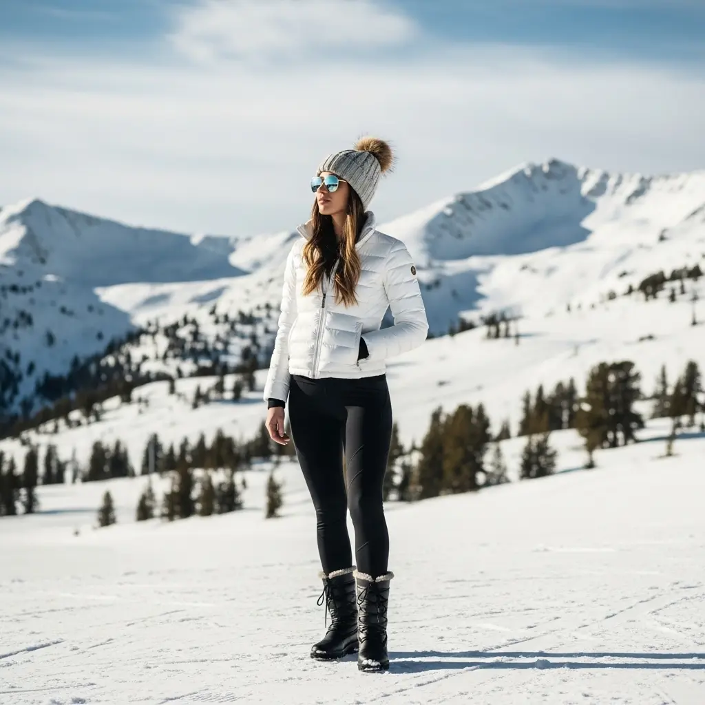 Die Ski-Chic Daunenjacke