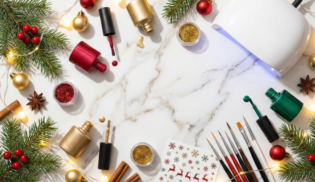 Weihnachtsnägel 2025: Der komplette Guide für festliche Nagelmuster